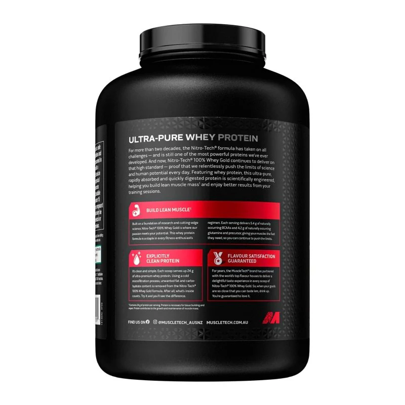 Muscletech Nitro Tech Whey Gold - Image 9